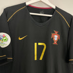 Shop 2006/08 PORTUGAL C.RONALDO #17 AWAY SHIRT (XL) NIKE, classic football shirts, vintage football shirts & retro soccer jerseys at Cult Kits