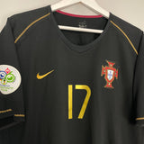 Shop 2006/08 PORTUGAL C.RONALDO #17 AWAY SHIRT (XL) NIKE, classic football shirts, vintage football shirts & retro soccer jerseys at Cult Kits