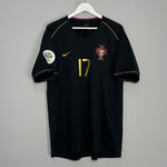 Shop 2006/08 PORTUGAL C.RONALDO #17 AWAY SHIRT (XL) NIKE, classic football shirts, vintage football shirts & retro soccer jerseys at Cult Kits