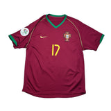 Buy 2006/08 Portugal C.Ronaldo 17 Home Shirt (L) Nike ~ Free worldwide shipping ~ Authentic Vintage Football Shirts from Cult Kits