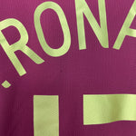Shop 2006/08 PORTUGAL C.RONALDO #17 HOME SHIRT (M) NIKE, classic football shirts, vintage football shirts & retro soccer jerseys at Cult Kits