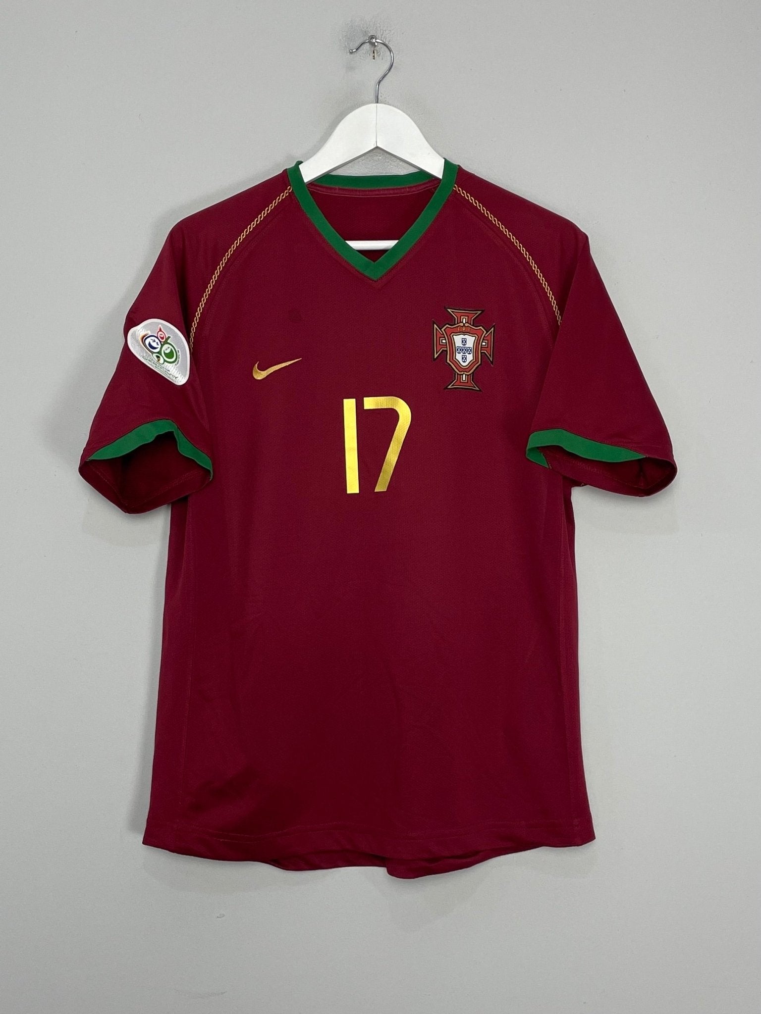 2006/08 PORTUGAL C.RONALDO #17 HOME SHIRT (M) NIKE – Cult Kits