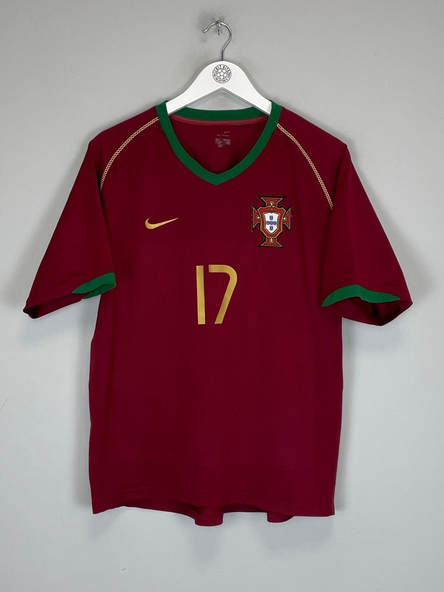 2006/08 PORTUGAL C.RONALDO 17 HOME SHIRT (S) NIKE - Cult Kits - Small - Buy Vintage Football Shirts, Authentic Retro Football Shirts For Sale, Classic Football Shirts & Soccer Jersey