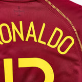 Buy 2006/08 Portugal C.Ronaldo 17 Home Shirt (S) Nike ~ Free worldwide shipping ~ Authentic Vintage Football Shirts from Cult Kits