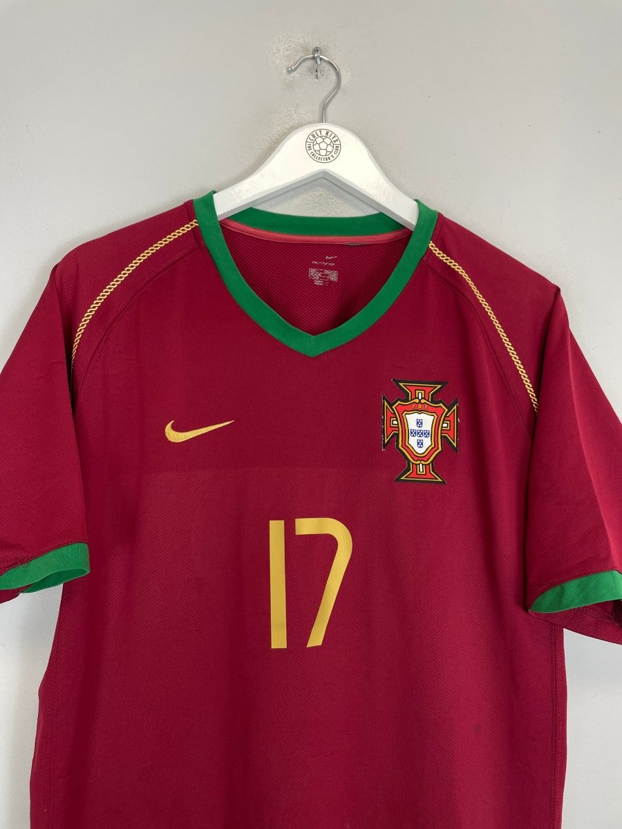 2006/08 PORTUGAL C.RONALDO 17 HOME SHIRT (S) NIKE - Cult Kits - Small - Buy Vintage Football Shirts, Authentic Retro Football Shirts For Sale, Classic Football Shirts & Soccer Jersey
