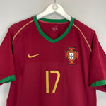 2006/08 PORTUGAL C.RONALDO 17 HOME SHIRT (S) NIKE - Cult Kits - Small - Buy Vintage Football Shirts, Authentic Retro Football Shirts For Sale, Classic Football Shirts & Soccer Jersey