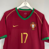 2006/08 PORTUGAL C.RONALDO 17 HOME SHIRT (S) NIKE - Cult Kits - Small - Buy Vintage Football Shirts, Authentic Retro Football Shirts For Sale, Classic Football Shirts & Soccer Jersey