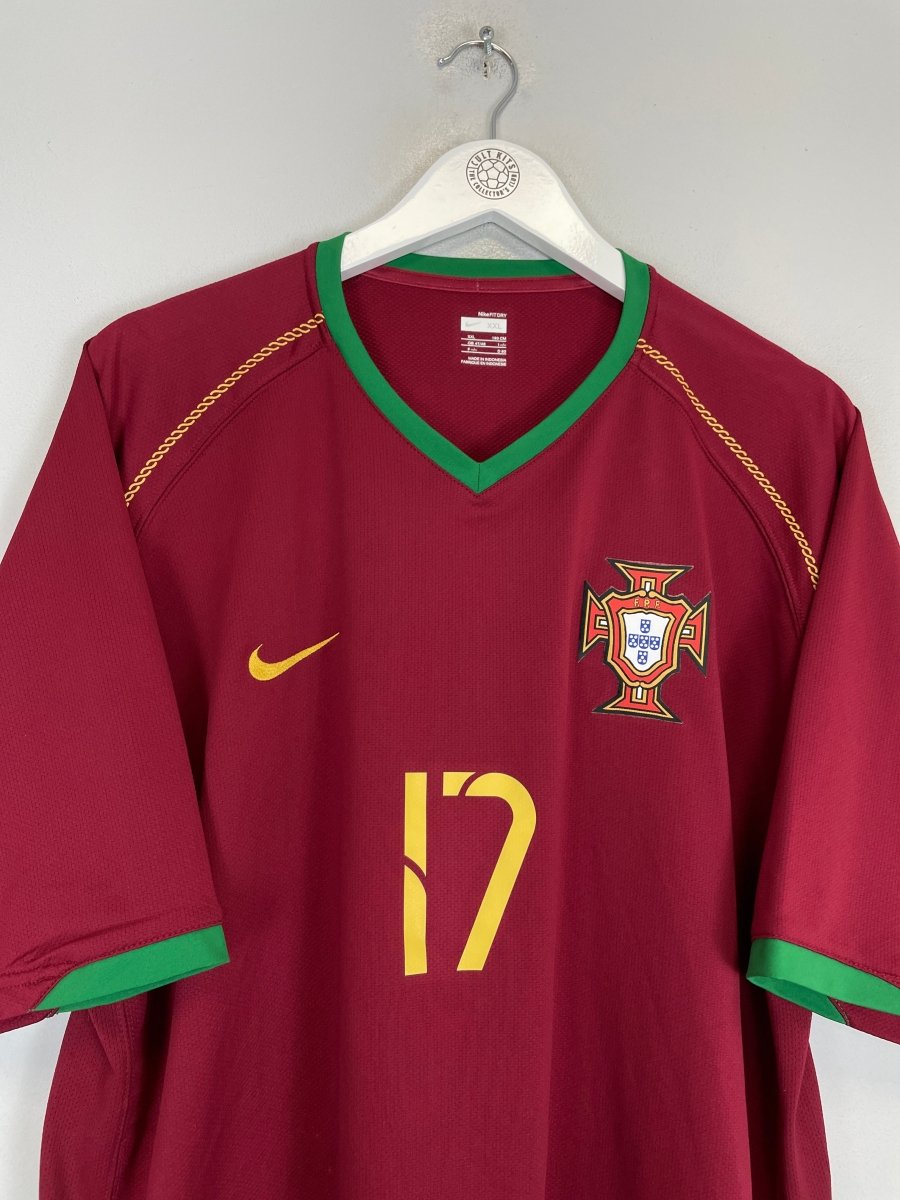 2006/08 PORTUGAL C.RONALDO 17 HOME SHIRT (XXL) NIKE - Cult Kits - XXL - Buy Vintage Football Shirts, Authentic Retro Football Shirts For Sale, Classic Football Shirts & Soccer Jersey
