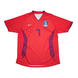 Buy 2006/08 South Korea Ji Sung 7 home Shirt (L) Nike ~ Free worldwide shipping ~ Authentic Vintage Football Shirts from Cult Kits