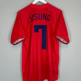 Shop 2006/08 SOUTH KOREA JI SUNG #7 HOME SHIRT (XL) NIKE, classic football shirts, vintage football shirts & retro soccer jerseys at Cult Kits
