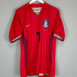 Shop 2006/08 SOUTH KOREA JI SUNG #7 HOME SHIRT (XL) NIKE, classic football shirts, vintage football shirts & retro soccer jerseys at Cult Kits