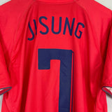 Shop 2006/08 SOUTH KOREA JI SUNG #7 HOME SHIRT (XL) NIKE, classic football shirts, vintage football shirts & retro soccer jerseys at Cult Kits