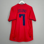 Shop 2006/08 SOUTH KOREA JISUNG #7 HOME SHIRT (L) NIKE, classic football shirts, vintage football shirts & retro soccer jerseys at Cult Kits