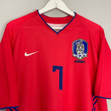 Shop 2006/08 SOUTH KOREA JISUNG #7 HOME SHIRT (XL) NIKE, classic football shirts, vintage football shirts & retro soccer jerseys at Cult Kits