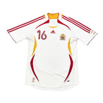 Buy 2006/08 Spain A.Iniesta 16 Away Shirt (M) Adidas ~ Free worldwide shipping ~ Authentic Vintage Football Shirts from Cult Kits