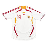 Buy 2006/08 Spain Alonso 14 Away Shirt (XL) Adidas ~ Free worldwide shipping available ~ Authentic Vintage Football Shirts from Cult Kits