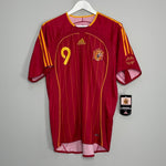 Shop 2006/08 SPAIN F.TORRES #9 *BNWT* HOME SHIRT (M) ADIDAS, classic football shirts, vintage football shirts & retro soccer jerseys at Cult Kits
