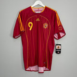 Shop 2006/08 SPAIN F.TORRES #9 *BNWT* HOME SHIRT (M) ADIDAS, classic football shirts, vintage football shirts & retro soccer jerseys at Cult Kits
