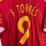 Shop 2006/08 SPAIN F.TORRES #9 *BNWT* HOME SHIRT (M) ADIDAS, classic football shirts, vintage football shirts & retro soccer jerseys at Cult Kits