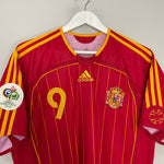 Shop 2006/08 SPAIN F.TORRES #9 HOME SHIRT (L) ADIDAS, classic football shirts, vintage football shirts & retro soccer jerseys at Cult Kits