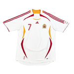 Buy 2006/08 Spain Raul 7 Away Shirt (XL) Adidas ~ Free worldwide shipping ~ Authentic Vintage Football Shirts from Cult Kits