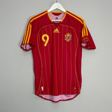 Shop 2006/08 SPAIN TORRES #9 HOME SHIRT (S) ADIDAS, classic football shirts, vintage football shirts & retro soccer jerseys at Cult Kits