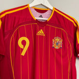 Shop 2006/08 SPAIN TORRES #9 HOME SHIRT (S) ADIDAS, classic football shirts, vintage football shirts & retro soccer jerseys at Cult Kits