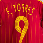 Shop 2006/08 SPAIN TORRES #9 HOME SHIRT (S) ADIDAS, classic football shirts, vintage football shirts & retro soccer jerseys at Cult Kits