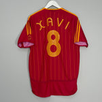 Shop 2006/08 SPAIN XAVI #8 HOME SHIRT (M) ADIDAS, classic football shirts, vintage football shirts & retro soccer jerseys at Cult Kits
