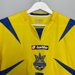 Shop 2006/08 UKRAINE SHEVCHENKO #7 HOME SHIRT (XL) LOTTO, classic football shirts, vintage football shirts & retro soccer jerseys at Cult Kits