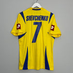 Shop 2006/08 UKRAINE SHEVCHENKO #7 HOME SHIRT (XL) LOTTO, classic football shirts, vintage football shirts & retro soccer jerseys at Cult Kits