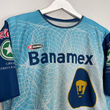 Shop 2006/08 UNAM PUMA BERNAL #12 GK SHIRT (S) LOTTO, classic football shirts, vintage football shirts & retro soccer jerseys at Cult Kits
