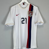 Shop 2006/08 USA DONOVAN #21 HOME SHIRT (M) NIKE, classic football shirts, vintage football shirts & retro soccer jerseys at Cult Kits