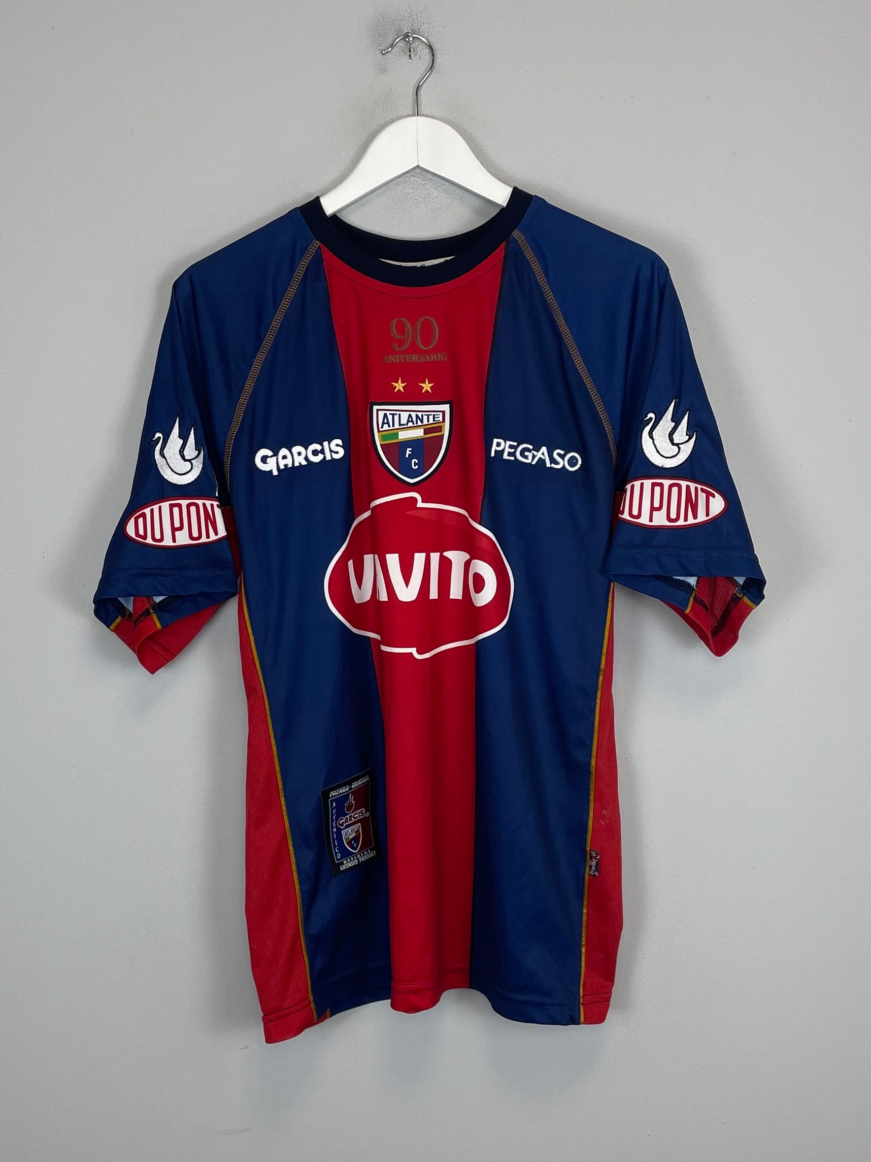 Shop 2006/07 ATLANTE #13 *90 ANIVERSARIO* HOME SHIRT (L) GARCIS, classic football shirts, vintage football shirts & retro soccer jerseys at Cult Kits