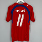 2006/07 CZECH REPUBLIC NEDVED #11 HOME SHIRT (S) PUMA