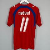 2006/07 CZECH REPUBLIC NEDVED #11 HOME SHIRT (S) PUMA