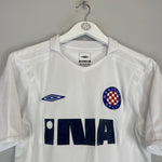 Shop 2006/07 HAJDUK SPLIT HOME SHIRT (S) UMBRO, classic football shirts, vintage football shirts & retro soccer jerseys at Cult Kits
