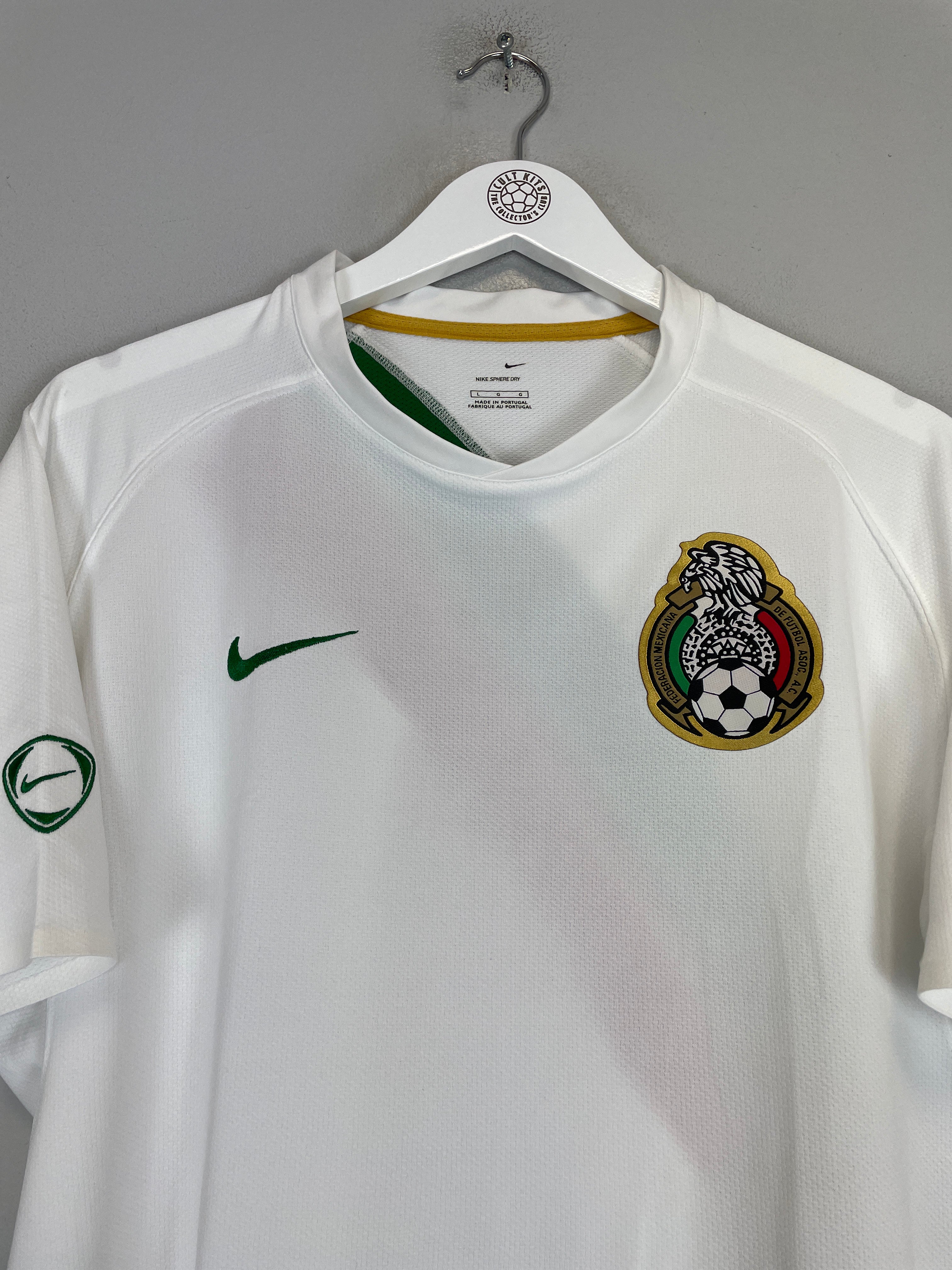 2006/07 MEXICO TRAINING SHIRT (L) NIKE BADGE CREST 