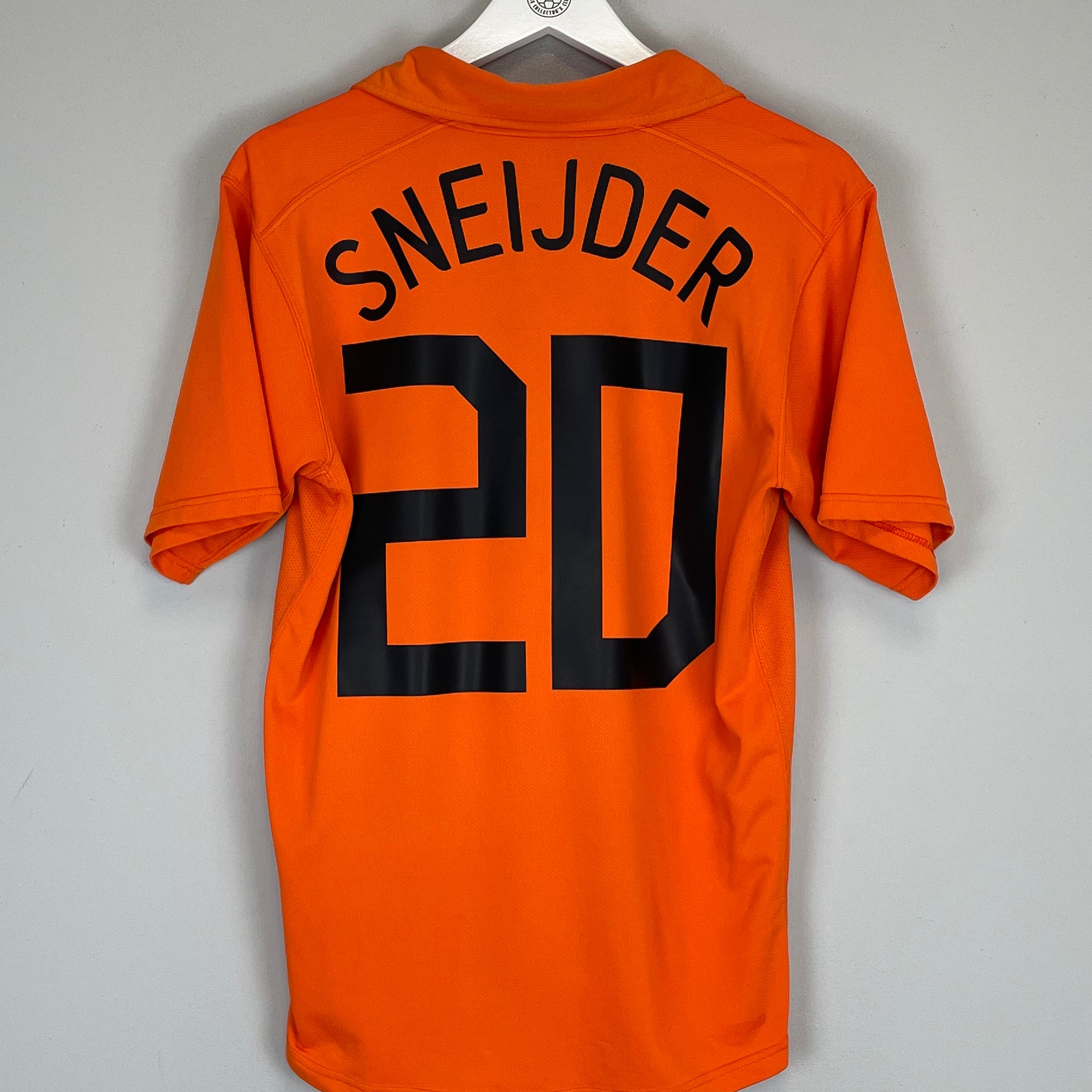 Shop 2006/08 NETHERLANDS SNEIJDER #20 HOME SHIRT (M) NIKE, classic football shirts, vintage football shirts & retro soccer jerseys at Cult Kits