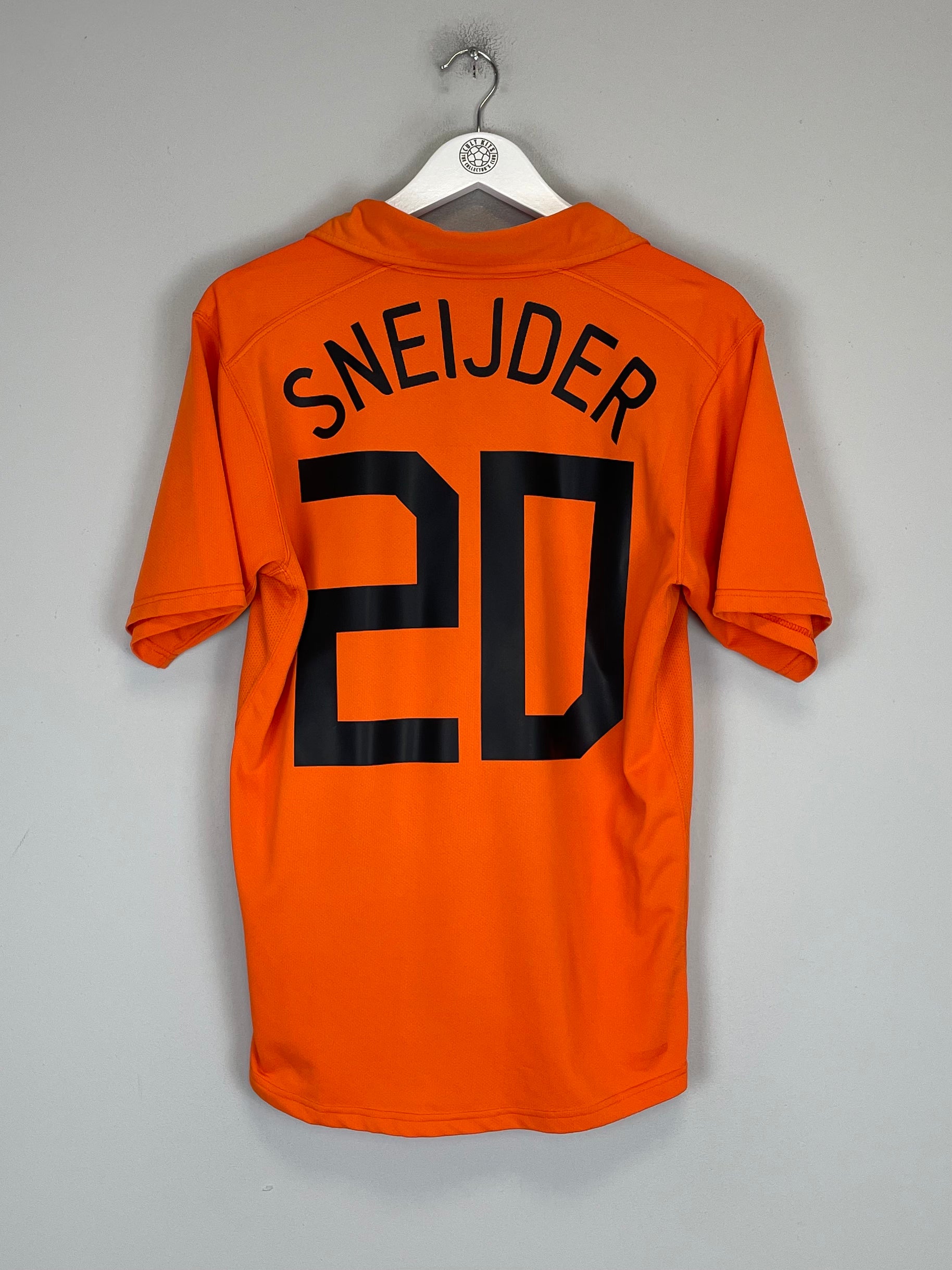 2006/08 NETHERLANDS SNEIJDER #20 HOME SHIRT (M) NIKE