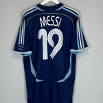 2006 ARGENTINA MESSI #19 AWAY SHIRT (XL) ADIDAS