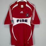 2007 CHICAGO FIRE BLANCO 10 HOME SHIRT (XL) ADIDAS - Cult Kits - XL - Buy Vintage Football Shirts, Authentic Retro Football Shirts For Sale, Classic Football Shirts & Soccer Jersey
