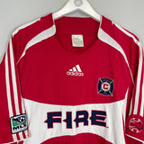 2007 CHICAGO FIRE BLANCO 10 HOME SHIRT (XL) ADIDAS - Cult Kits - XL - Buy Vintage Football Shirts, Authentic Retro Football Shirts For Sale, Classic Football Shirts & Soccer Jersey