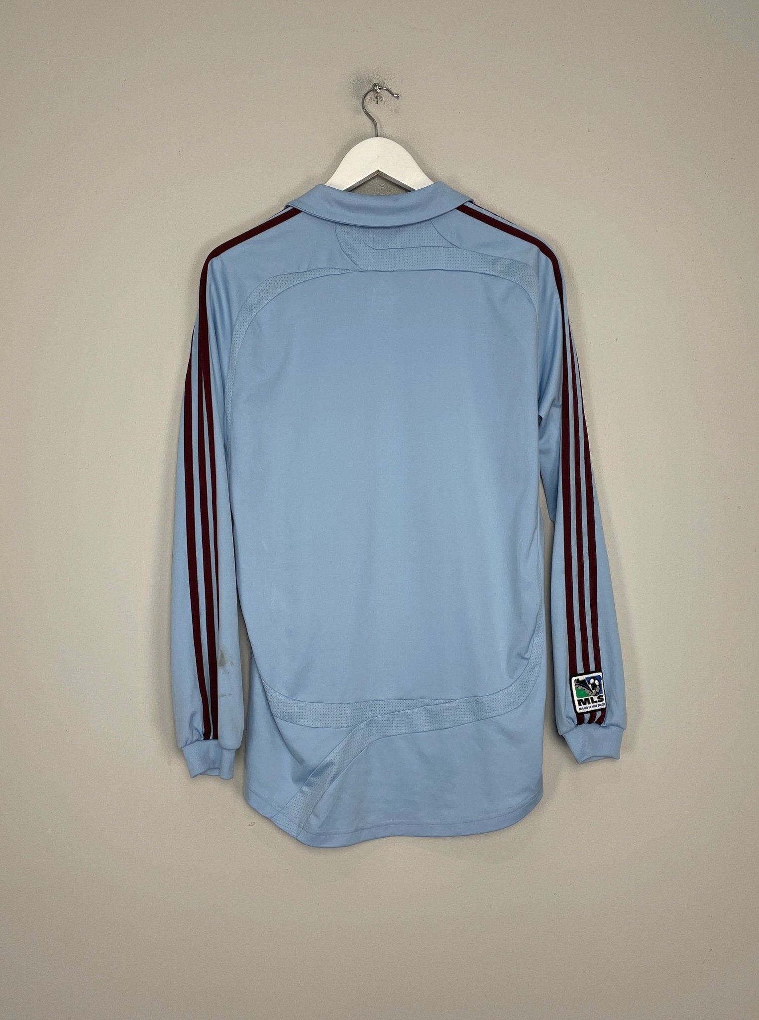 Shop 2007 COLORADO RAPIDS L/S AWAY SHIRT (M) ADIDAS, classic football shirts, vintage football shirts & retro soccer jerseys at Cult Kits