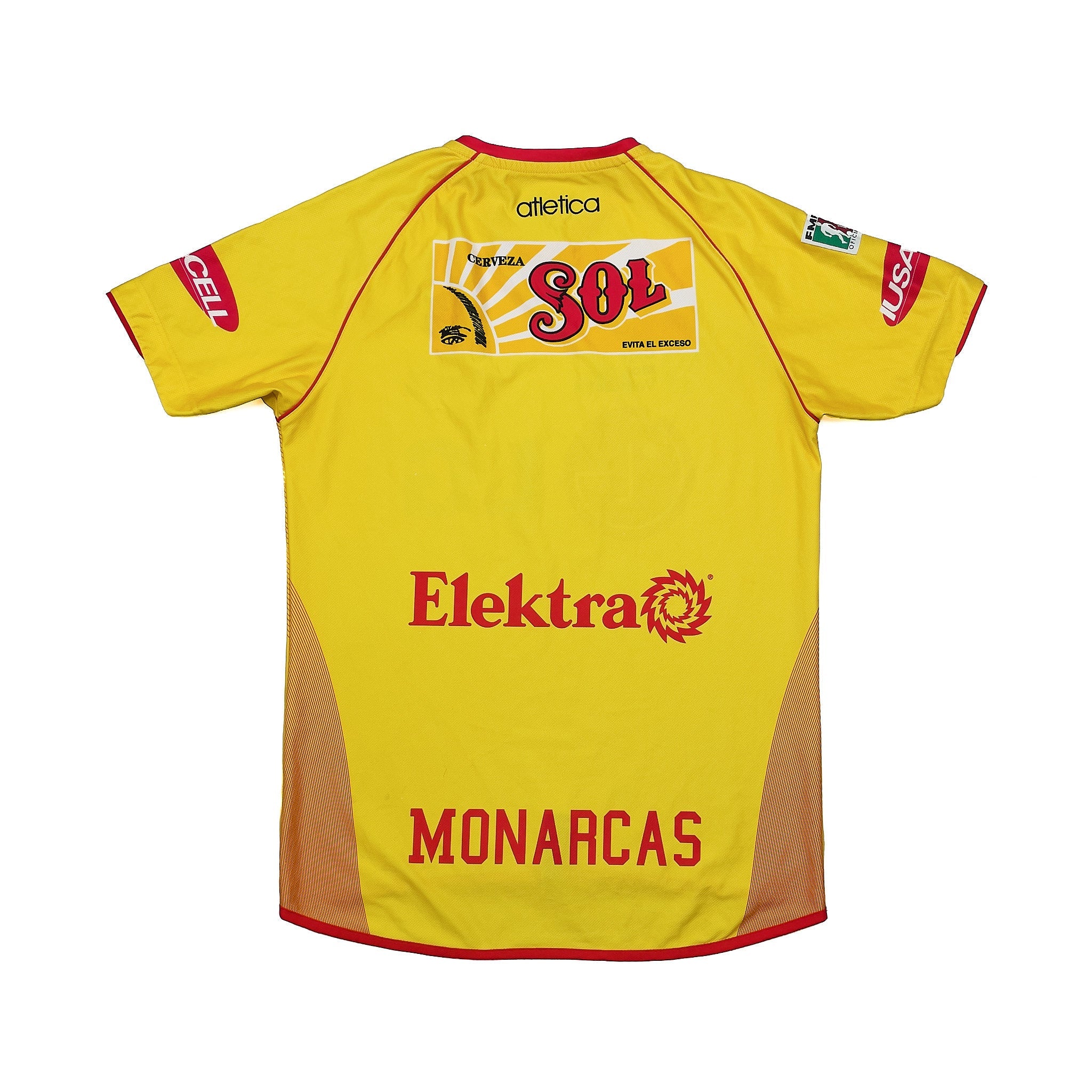 Buy 2007 Monarcas Morelia Home Shirt (XL) Atletica ~ Free worldwide shipping available ~ Authentic Vintage Football Shirts from Cult Kits