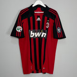 Shop 2007/08 AC MILAN KAKA #22 C/L HOME SHIRT (L) ADIDAS, classic football shirts, vintage football shirts & retro soccer jerseys at Cult Kits