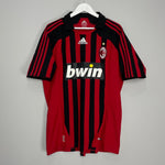 Shop 2007/08 AC MILAN KAKA #22 HOME SHIRT (L) ADIDAS, classic football shirts, vintage football shirts & retro soccer jerseys at Cult Kits