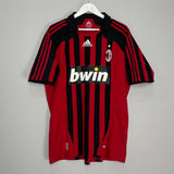 Shop 2007/08 AC MILAN KAKA #22 HOME SHIRT (L) ADIDAS, classic football shirts, vintage football shirts & retro soccer jerseys at Cult Kits