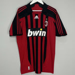 Shop 2007/08 AC MILAN MALDINI #3 HOME SHIRT (L) ADIDAS, classic football shirts, vintage football shirts & retro soccer jerseys at Cult Kits