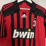 Shop 2007/08 AC MILAN MALDINI #3 HOME SHIRT (L) ADIDAS, classic football shirts, vintage football shirts & retro soccer jerseys at Cult Kits
